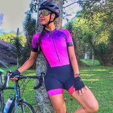 Camisa De Ciclismo Feminina Manga Curta Summer Ladies Cycling Jumpsuit  Sportwear Triathlon Bike Women Skinsuit Bicycle Clothing _ - AliExpress  Mobile