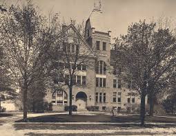 Old Main One Of The Two Original Buildings At Alma College Alma Mi Was Destroyed By Fire In The 1960s Alma College Central Michigan University Michigan