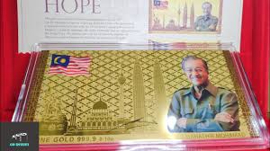 Free shipping on all $75+ orders. 0 10 Gram Pure Gold Note 24k 999 9 Fine Poh Kong Gold Note Inspired By Tun Dr Mahathir Youtube