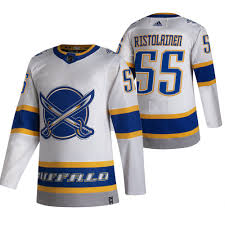 Find rasmus ristolainen stats, teams, height, weight, position: Buffalo Sabres 2021 Reverse Retro Special Edition Rasmus Ristolainen White Jersey
