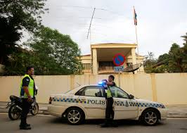 The north korean flag and embassy signage were removed from the premise in a kuala lumpur suburb. North Korea Malaysia Ban Each Other S Citizens From Leaving 680 News