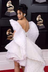 The Story Behind Cardi B S Grammys Dress Grammy Dresses Cardi B Grammys Cardi B