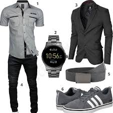 Business Style Mit Hemd Chino Und Sakko Outfits4you De Herren Outfit Mannerkleidung Bekleidung Herren