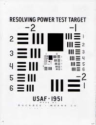 How To Read An Usaf1951 Target Optowiki Knowledge Base