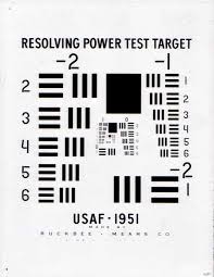 how to read an usaf1951 target optowiki knowledge base