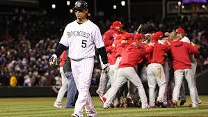 Did the rockies win the game? 2009 Nlds Colorado Rockies Vs Philadelphia Phillies Mlb Playoffs Espn