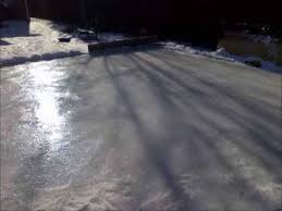 3 inches of ice minimum to skate. How To Build A Backyard Ice Rink Cheap And Easy Youtube