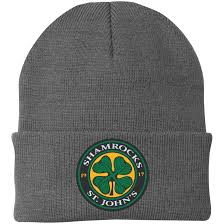 st johns shamrocks inpired knit cap