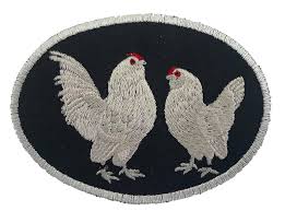 Die antwerpener bartzwerge bestechen durch ihr ruhiges wesen. Antwerpener Bartzwerge Perlgrau Aufnaher Patch 8 Cm 2004