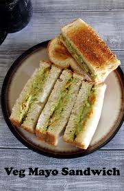 Veg Mayonnaise Sandwich Recipe Quick And Easy To Make Vegetable Mayo Sandwich That Can Be Served As A Breakfast Snack Sandwiches Recipes Mayonnaise Sandwich