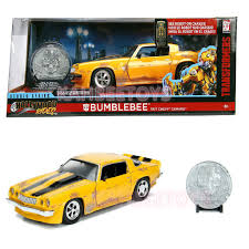 Walk around of the transformers 77 camaro bumblebee that i built. Jada Diecast 1977 Chevy Camaro Concept Bumblebee From Transformers Movie 1 24 Shopee Malaysia