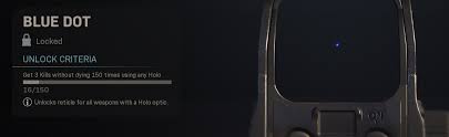 Blue Dot Reticle Actually Takes Some Time To Unlock Modernwarfare