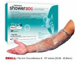 Shower Soc Picc Line Cover For Shower Medical Supplies Health And Beauty Occupational Health And Safety