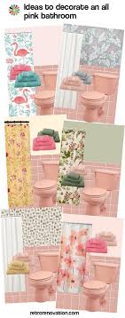 13 Ideas To Decorate An All Pink Tile Bathroom Pink Bathroom Decor Pink Bathroom Tiles Pink Bathroom