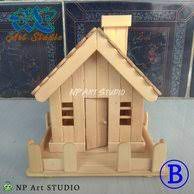 Berikut di bawah ini cara craft sajikan tutorial membuat miniatur rumah dari stik es krim dengan mudah. Jual Miniatur Rumah Diorama Dari Stik Es Krim Tanpa Lampu Di Lapak Safa Kado Bukalapak