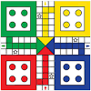Juegos de mesa clásicos parchís y la oca, tablero de 35cm, de 2 a 4 jugadores, falomir juegos. 1