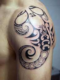 In tibet applied insect image on swords and knives to protect themselves in battle and win. 50 Tribal Scorpion Tattoo Designs For Men Manly Ink Ideas