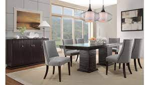 The metropolitan furniture line has contemporary dining sets that are sleek and lustrous with wood veneers over hard wood. Contemporary Dining Room Sets Wild Country Fine Arts