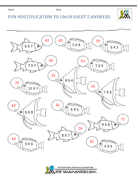 The man who magically made maths fun | math fun. Fun Multiplication Worksheets To 10x10
