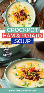 Crockpot Ham And Potato Soup Recipe Recipe In 2020 Crockpot Ham Ham And Potato Soup Potato Soup Recipe