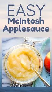 Mcintosh Apples Are The Best Apples For Applesauce Recipe Best Apples For Applesauce Apples For Applesauce Mcintosh Apples