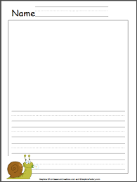 Snail Writing Template For Kindergarten Madebyteachers Writing Templates Writing Templates Kindergarten Kindergarten Writing Paper