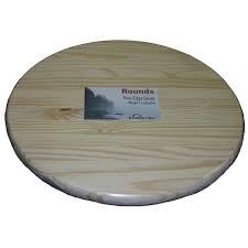 1 In X 36 In X 3 Ft Pine Edge Glued Panel Round Board Zprlr0136 The Home Depot In 2020 Round Wood Table Barn Wood Frames Wood Circles