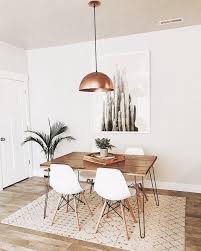 minimalist dining room decor