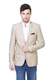 Allen Solly Suits Blazers Allen Solly Beige Blazer For Men At Allensolly Com