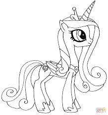 Princess Candance Coloring Page Free Printable Coloring Pages My Little Pony Coloring Horse Coloring Pages Mermaid Coloring Pages