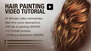 Select a brush tip from the brush preset picker on the options bar. Artstation Hair Painting In Photoshop Video Tutorial Artworks