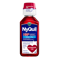 Doxylamine belongs to a group of medicines called 'sedating antihistamines' which help reduce allergic symptoms by preventing the effects of a substance . Save On Vicks Nyquil Hbp High Blood Pressure Cold Flu Pain Relief Cherry Order Online Delivery Stop Shop