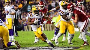 Clyde Edwards Helaire 2019 Football Lsu Tigers