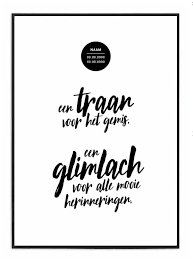 Herinnerings Poster Een Glimlach En Een Traan In 2020 Herinneringen Poster Tranen