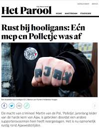 Amsterdam's police has felt uneasy about the fact that this convicted killer fills such a prominent role with ajax. Martin Van Der Pol Alias Polletje Neer Geslagen Vlinders Crime Alles Over Misdaad