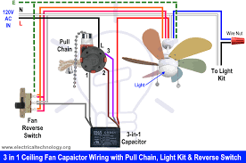 Tabel fan four wire wiribg. How To Replace A Capacitor In A Ceiling Fan 3 Ways