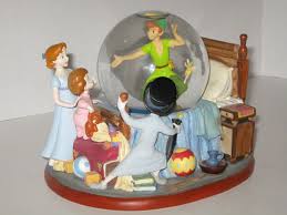 Disney Peter Pan Snowglobe Disney Snowglobes Christmas Snow Globes Snow Globes