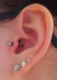 Just Teling You If Your Ear Piercing Starts To Bleed That Means That The Person Who Did Your Piercing Did It Wrong Because Its Not Suppose To Bleed