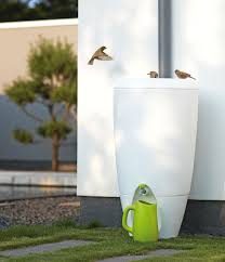 Collect Rain Water And Use It At Another Time Perfect For Watering The Lawn Or Rain Water Collection Rainwater Harvesting Rainwater