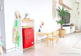Cosimas Montessori Kinderzimmer Ourmontessoriway Kinderkuche Ikea Hocker Kleiner Kuhlschrank