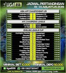 Jadwal Pertandingan Bola Afc Champions League English Premier League Casino Poker