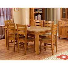 Eden oval double extension teak table 180cm regular to 240cm w/ extension x 100cm width. Teak Wood Dining Table At Rs 50000 Piece Itwari Nagpur Id 13280996830
