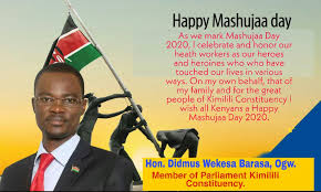 Didmus barasa atamatisha likizo, ampigia debe mgombea wa uda kiambaa. Hon Didmus Barasa Mp Kimilili On Twitter As We Mark Mashujaa Day 2020 I Celebrate And Honor Our Heath Workers As Our Heroes And Heroines Who Who Have Touched Our Lives In