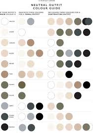 Neutral Color Schemes For Outfit Planning Or Outfit Inspiration For Your Upcoming Family Photos Or Engag Wardrobe Color Guide Neutral Outfit Fashion Vocabulary