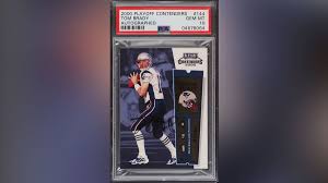 We rarely produce a baseball rookie card list without featuring topps chrome. Tom Brady Autographed Rookie Card Auctioned For 555 988 Cnn