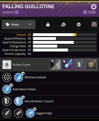 Am I Missing Something With Eternity'S Edge Or Is It Just A Worse Falling  Guillotine? : R/Destinythegame