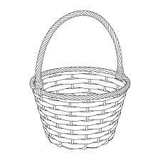 This large white wicker laundry basket from our designer home range by j by jasper conran features a white fabric lining and a hinged lid top. Wicker Basket Of Twigs And Bark Black And White Vector Outline Image Stock Vector Illustration Of Icon Traditional 167060288