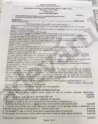 Din cei 146.105 candidati prezenti, 106.838 au obtinut medii mai mari sau. Subiecte RomanÄƒ Evaluarea NaÈ›ionalÄƒ 2019 Care Sunt Subiectele Care Au Picat La Examenul De Limba È™i Literatura RomanÄƒ