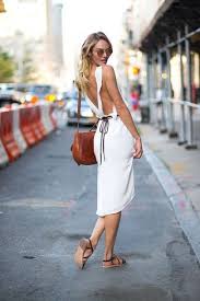 Comment Porter Une Robe Midi Blanche En Ete 34 Tenues Et Looks Lookastic France