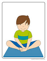 Try to drop down your knees and. Butterfly Pose Extra Activities Educatall